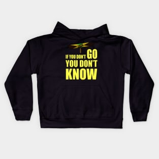 Jamaica If You Don't Go You Don't Know Kids Hoodie